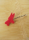 Derby Small Hairpin - Red