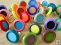 Two Tone Ring - Assorted Colors - $5.00 : --- Art School Dropout.net --- from artschooldropout.net