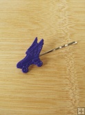 Derby Small Hairpin - Purple