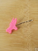 Derby Small Hairpin - Neon Pink